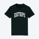 Egotrips Schriftzug T-Shirt Black