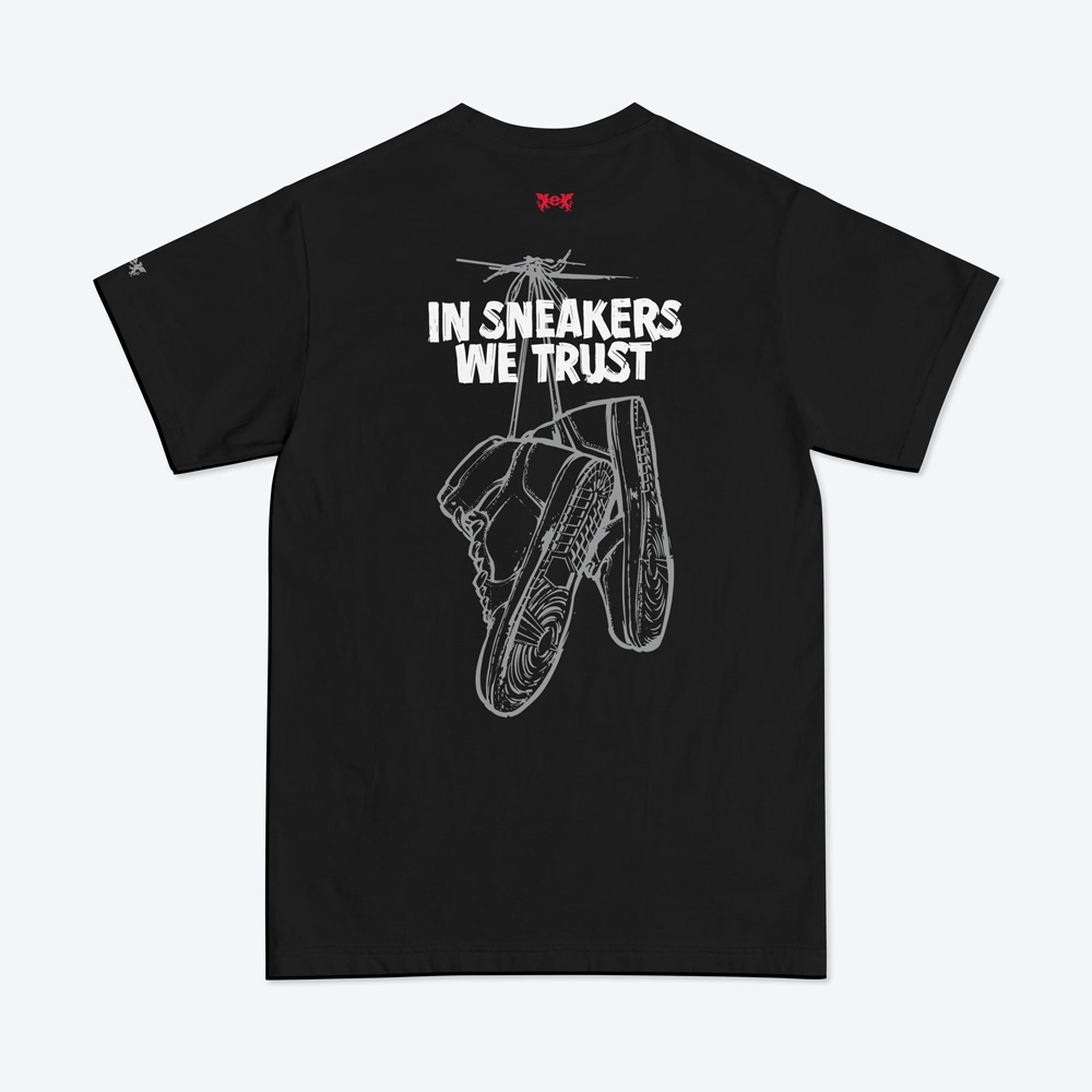 egotrips-store-in-sneakers-we-trust-shirt-black-back Name x Egotrips In Sneakers We Trust T-Shirt black – Bild 1
